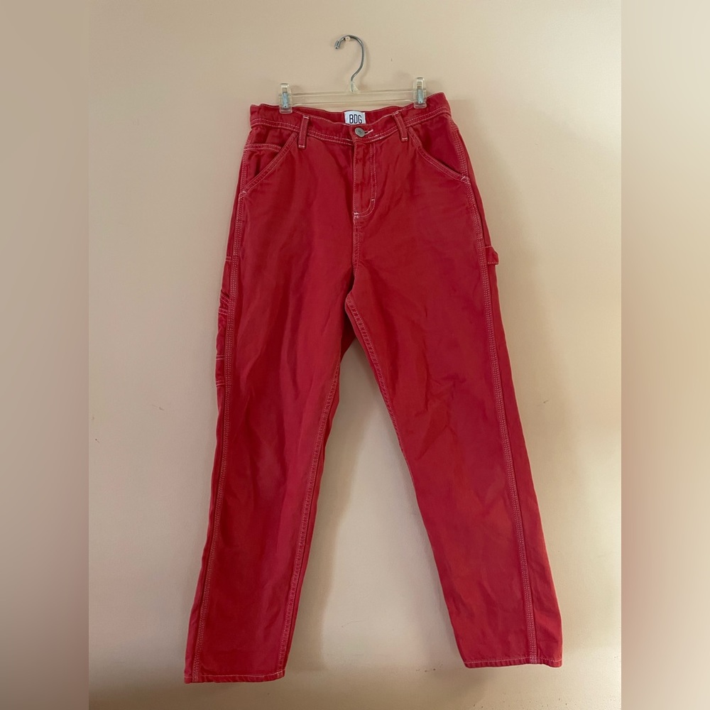BDG Red Carpenter Jeans